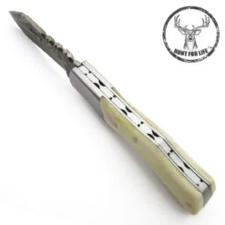 Hunt For Life Range Wars Damascus Handmade Pocket Knife 6 Hunt For Life Range Wars Damascus Handmade Pocket Knife -Daggers Store 12A5 DM1964 4 82257.1564503641