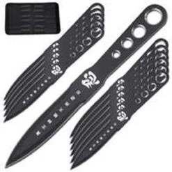 Japanese Shuriken Stealthy Dozen Throwing Knives