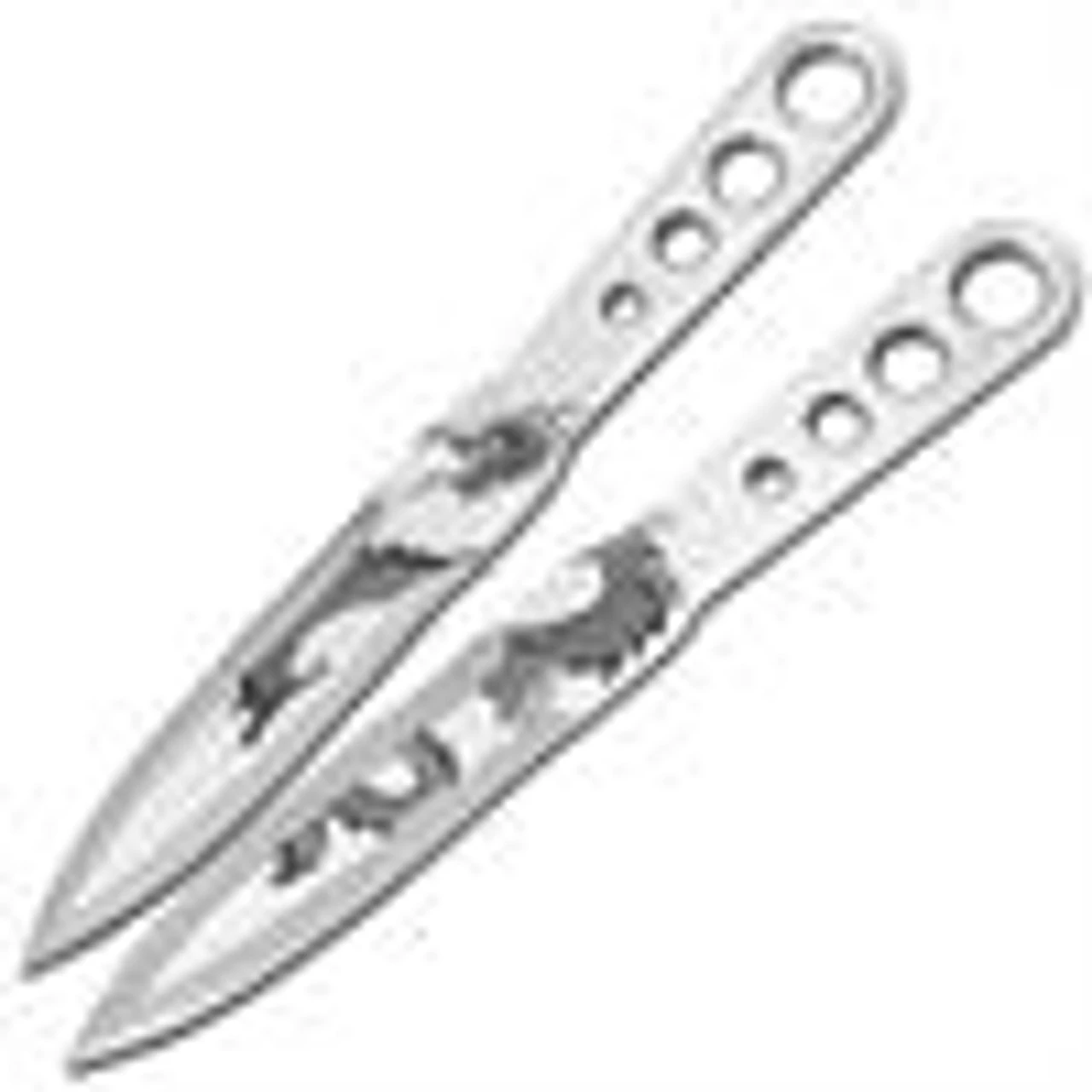 Fire Dragon Dozen Throwing Knives 2 Fire Dragon Dozen Throwing Knives - Image 2
