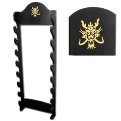 Deluxe Wooden 8 Tier Sword Stand Display