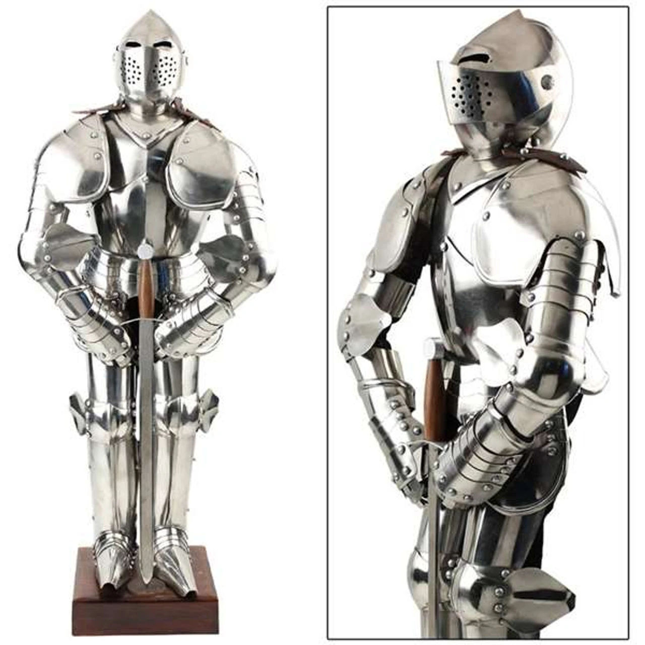 Knight Armor Medieval Statue 1 Knight Armor Medieval Statue