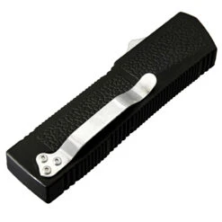 Steel Shadow Automatic Functional Black Textured Out The Front Drop Point OTF Knife W/ Belt Clip 9 Steel Shadow Automatic Functional Black Textured Out The Front Drop Point OTF Knife W/ Belt Clip -Daggers Store 7632BK 05 02947.1693403368