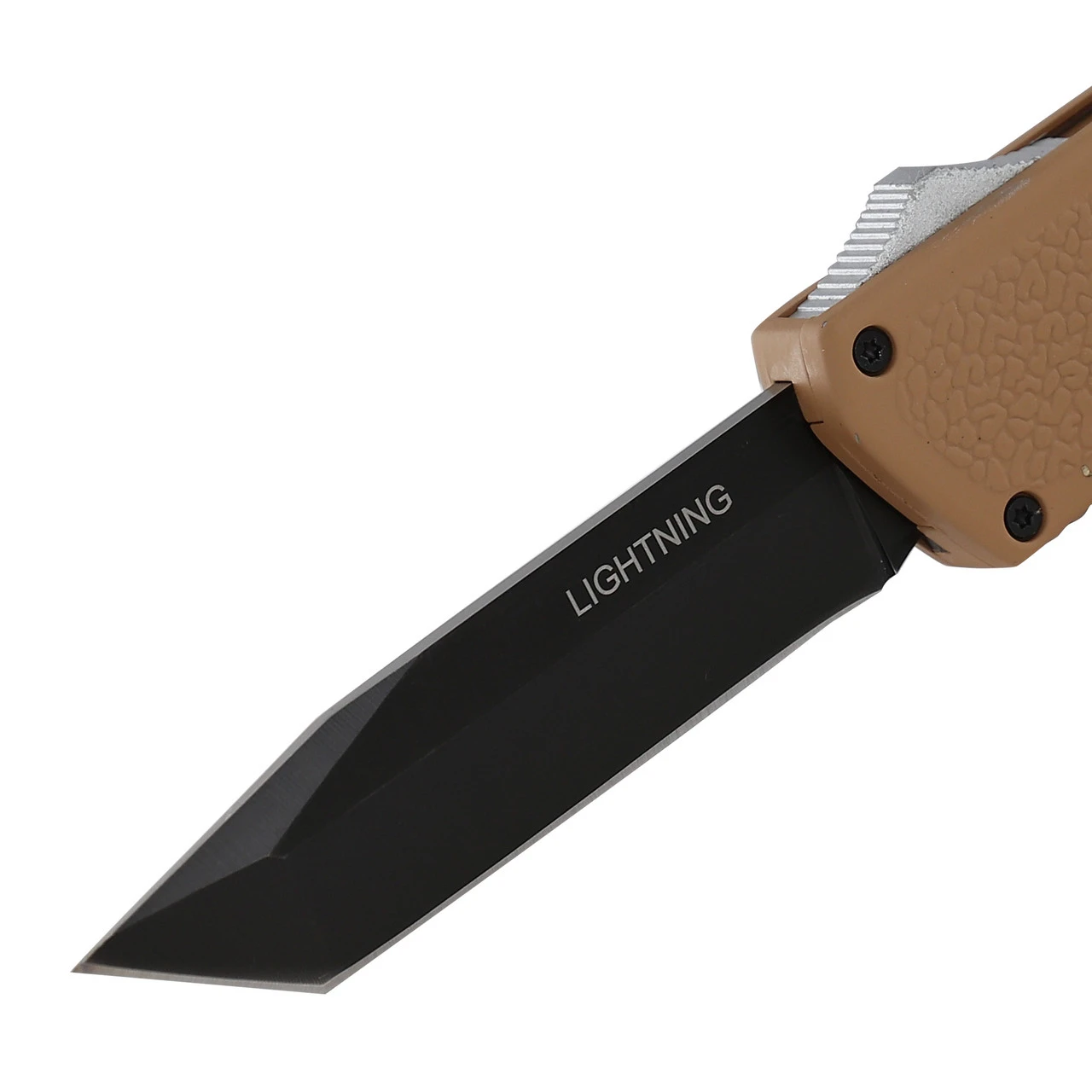 Coffin Lightning Dual Action Tanto Out The Front Knife 2 Coffin Lightning Dual Action Tanto Out The Front Knife - Image 2