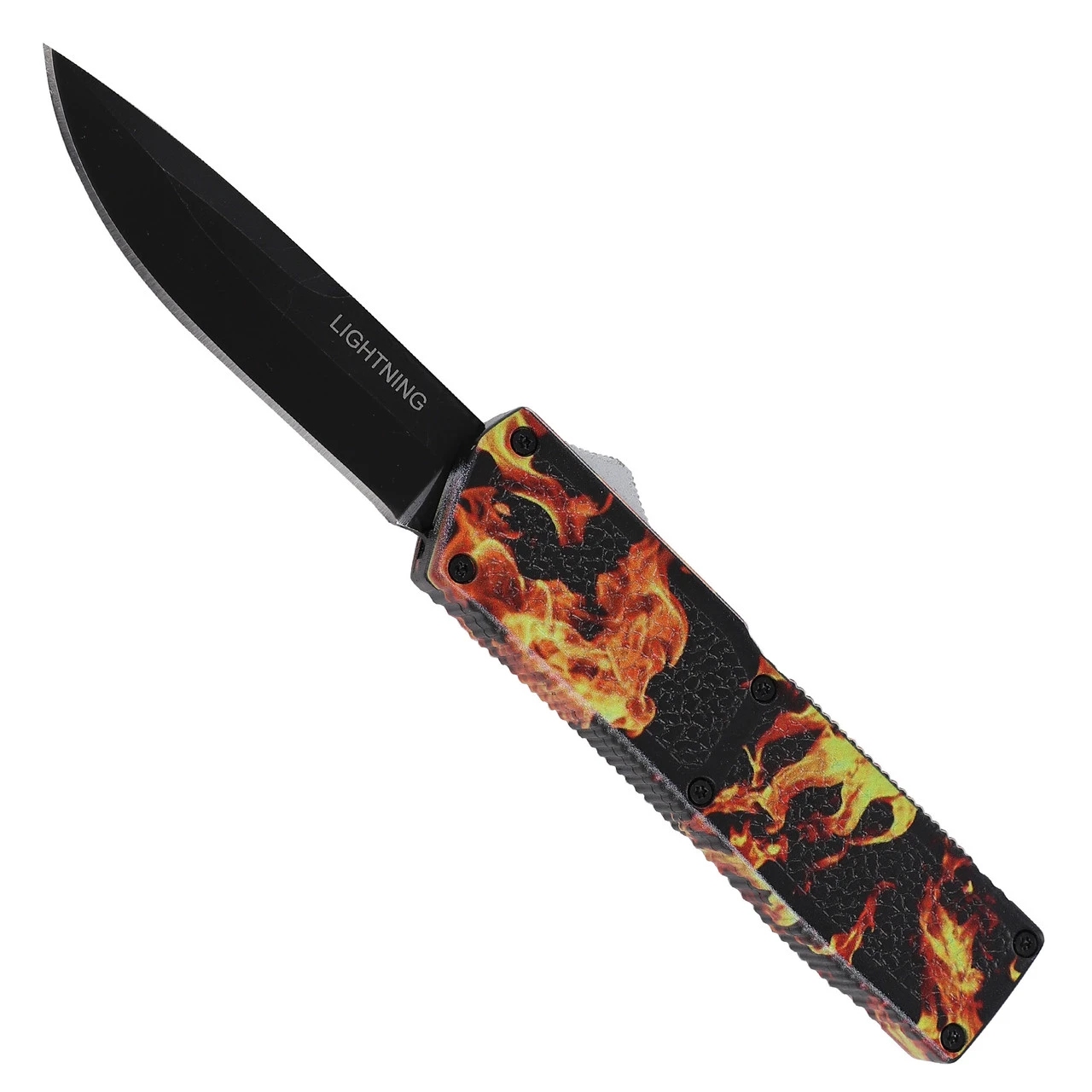 Hell’s Fury Lightning Dual Action Automatic OTF Knife 1 Hell’s Fury Lightning Dual Action Automatic OTF Knife