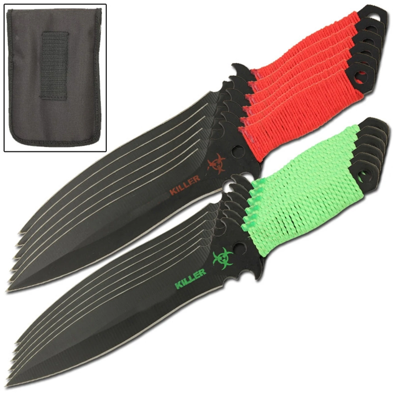 Killer Vigilant 12 Piece Throwing Knives 3 Killer Vigilant 12 Piece Throwing Knives - Image 3