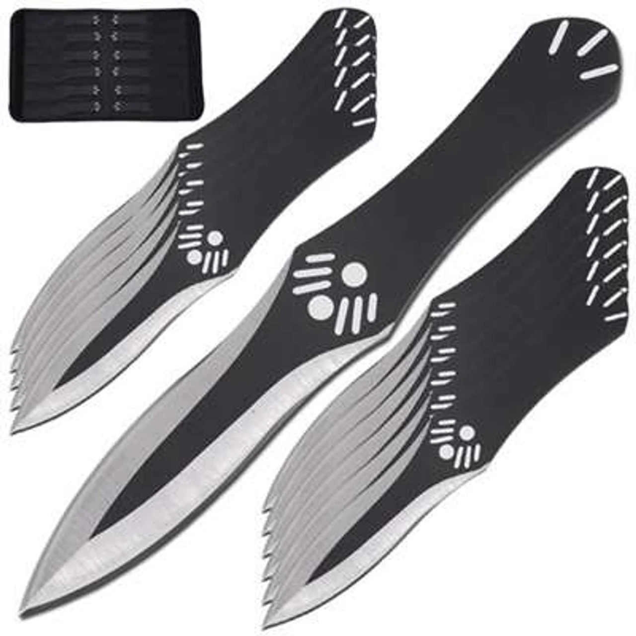 Assassins Creed II Ezio Throwing Knives Black 4 Assassins Creed II Ezio Throwing Knives Black - Image 4