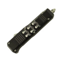 Crossbones Miniature Automatic Out The Front Knife -Daggers Store A037 04982.1598285050