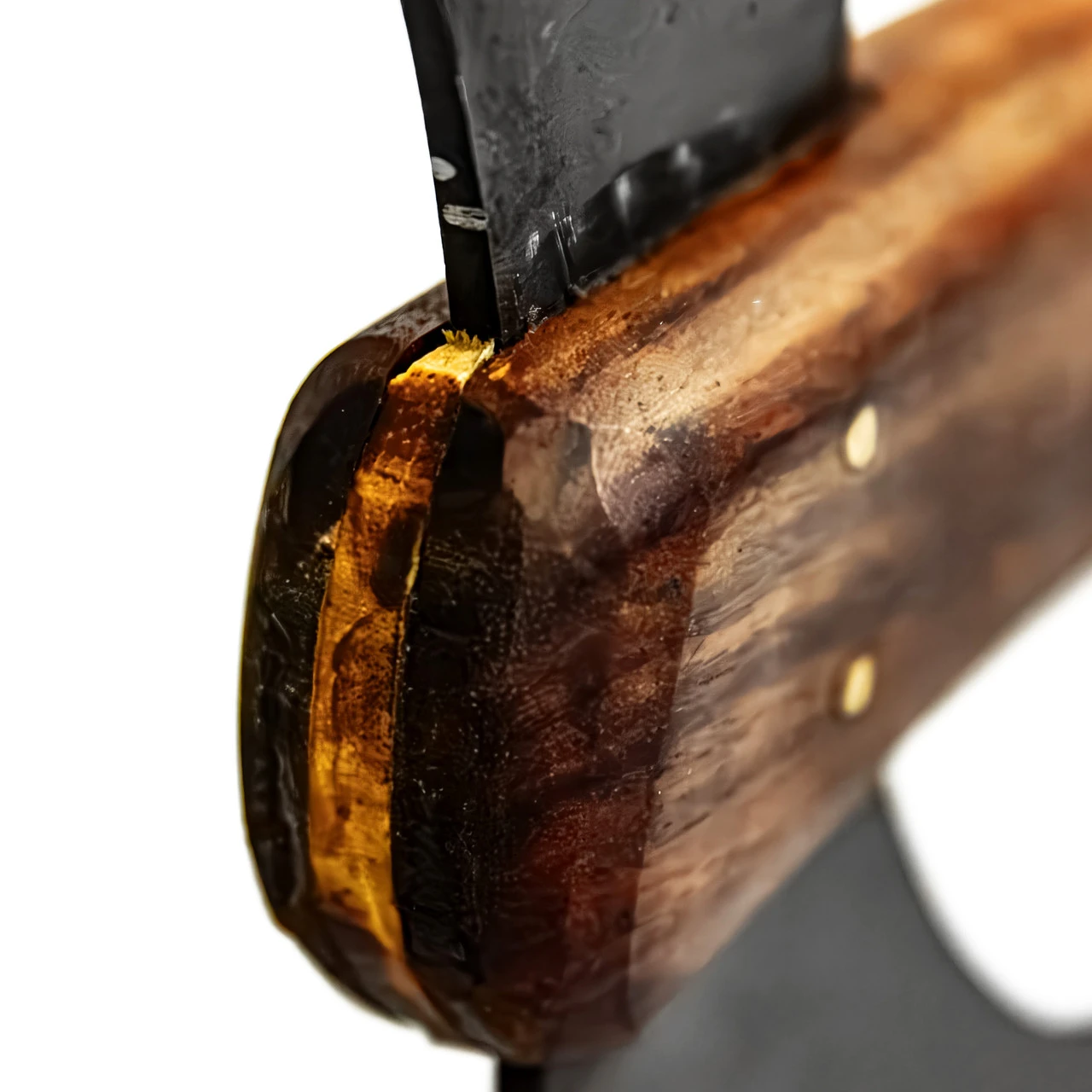 Woodsman Handmade Outdoor Camping Functional Double Bitted Bearded Axe 9 Woodsman Handmade Outdoor Camping Functional Double Bitted Bearded Axe - Image 9