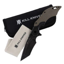KILL KNIVES™ Bad Company Ball Bearing Spring Assisted Tanto Blade Pocket Knife -Daggers Store BB5 42509.1611937602