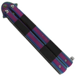 Taste Of Poison Damascus Steel Heavy Duty Fanning Butterfly Knife 5 Taste Of Poison Damascus Steel Heavy Duty Fanning Butterfly Knife -Daggers Store BF2275 D3 94132.1633615770