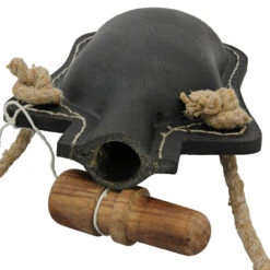 Adam’s Ale Functional 48 Oz. Genuine Black Leather Drinking Canteen Bottle W/ Rope Strap & Wooden Stopper 7 Adam’s Ale Functional 48 Oz. Genuine Black Leather Drinking Canteen Bottle W/ Rope Strap & Wooden Stopper -Daggers Store BOL3019BK 03 39061.1693256521