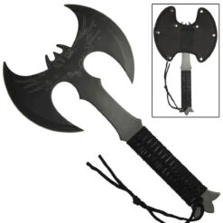 Legendary Dark Wing Bat Throwing Axe 7 Legendary Dark Wing Bat Throwing Axe -Daggers Store CH0075BK 81504.1564501151