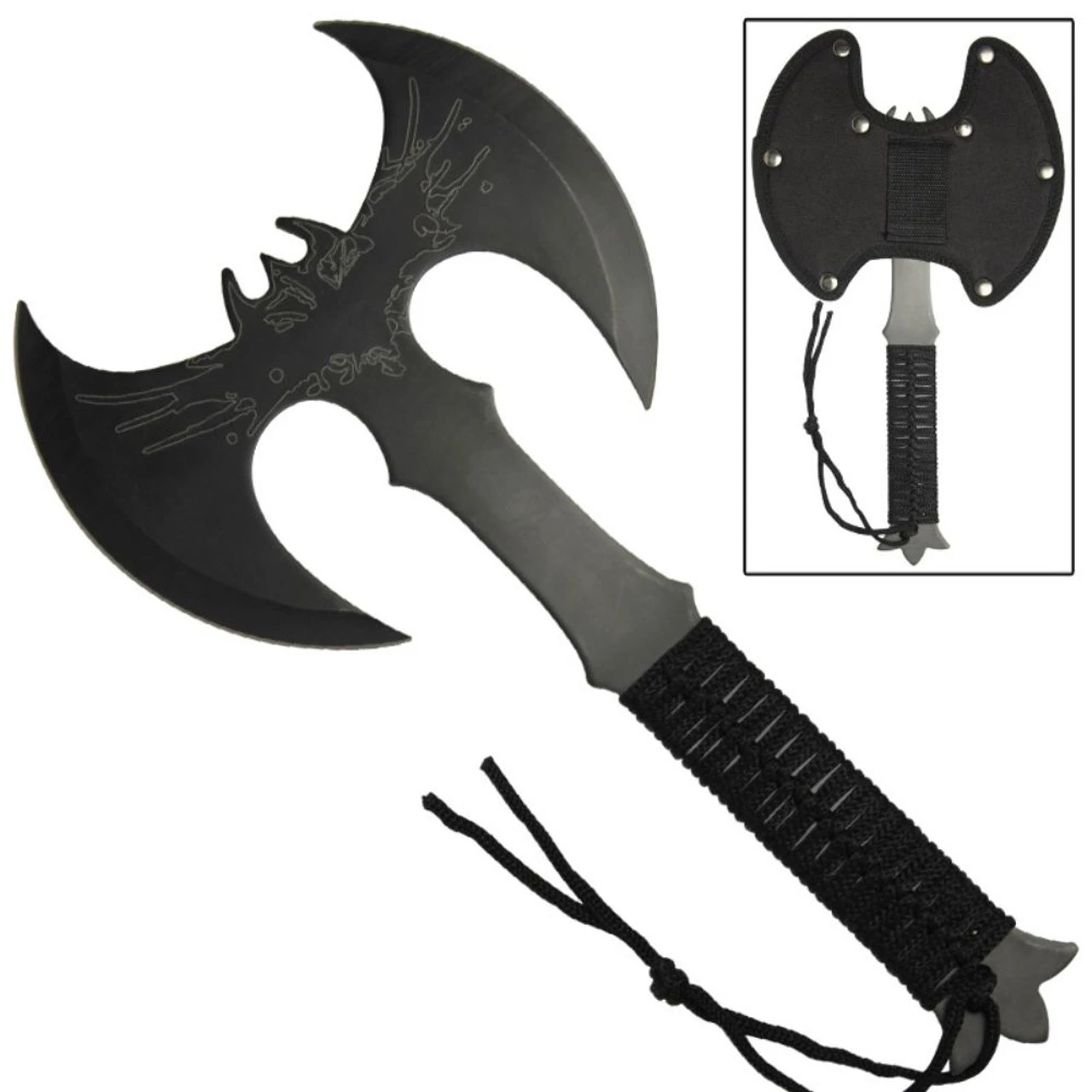 Legendary Dark Wing Bat Throwing Axe 4 Legendary Dark Wing Bat Throwing Axe - Image 4