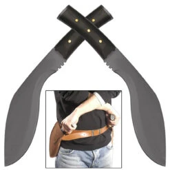 2-Piece Panawal Kukri Machete Set 7 2-Piece Panawal Kukri Machete Set -Daggers Store CH013BK 83595.1564502021