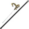 Wyvern Of Wisdom Ornate Dragon Hidden Blade Sword Cane