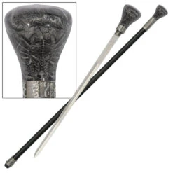 Demon Face Web Feet Acrylic Cane Sword 7 Demon Face Web Feet Acrylic Cane Sword -Daggers Store CS1197C 77933.1602076816