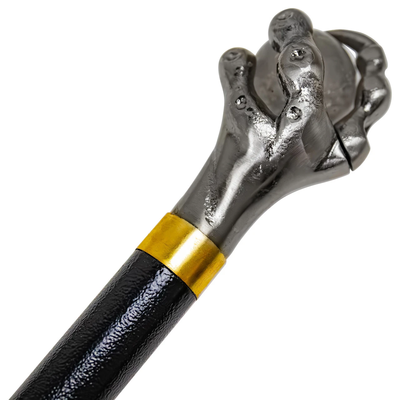Restrained Corruption Dragon Demon Claw Handmade Costume Walking Sword Cane W/ Replaceable Translucent Orb 2 Restrained Corruption Dragon Demon Claw Handmade Costume Walking Sword Cane W/ Replaceable Translucent Orb - Image 2