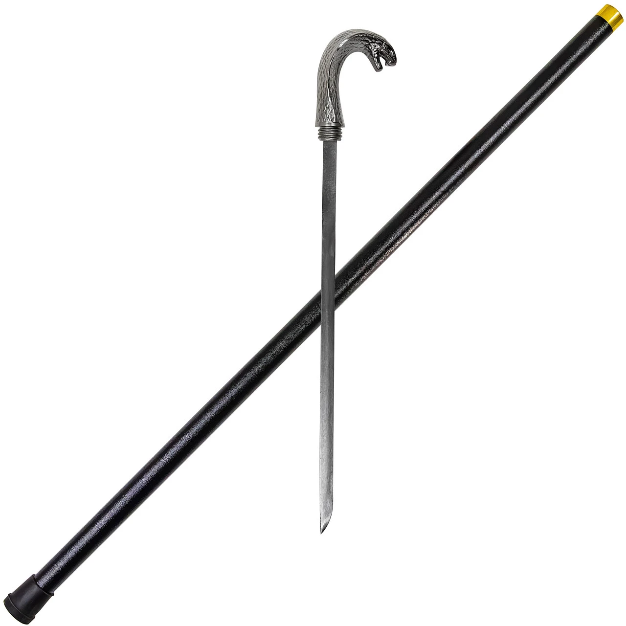 Poison Lightning Cobra Snake Pewter Finish Costume Walking Sword Cane W/ Rubber Stopper 1 Poison Lightning Cobra Snake Pewter Finish Costume Walking Sword Cane W/ Rubber Stopper