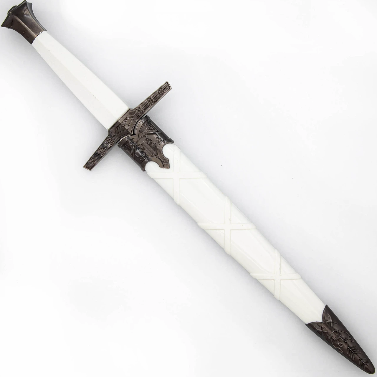 Icecap Impact Medieval Dagger W/ Hard Scabbard Historical Reenactment Knightly Cosplay Costume Knife 2 Icecap Impact Medieval Dagger W/ Hard Scabbard Historical Reenactment Knightly Cosplay Costume Knife - Image 2