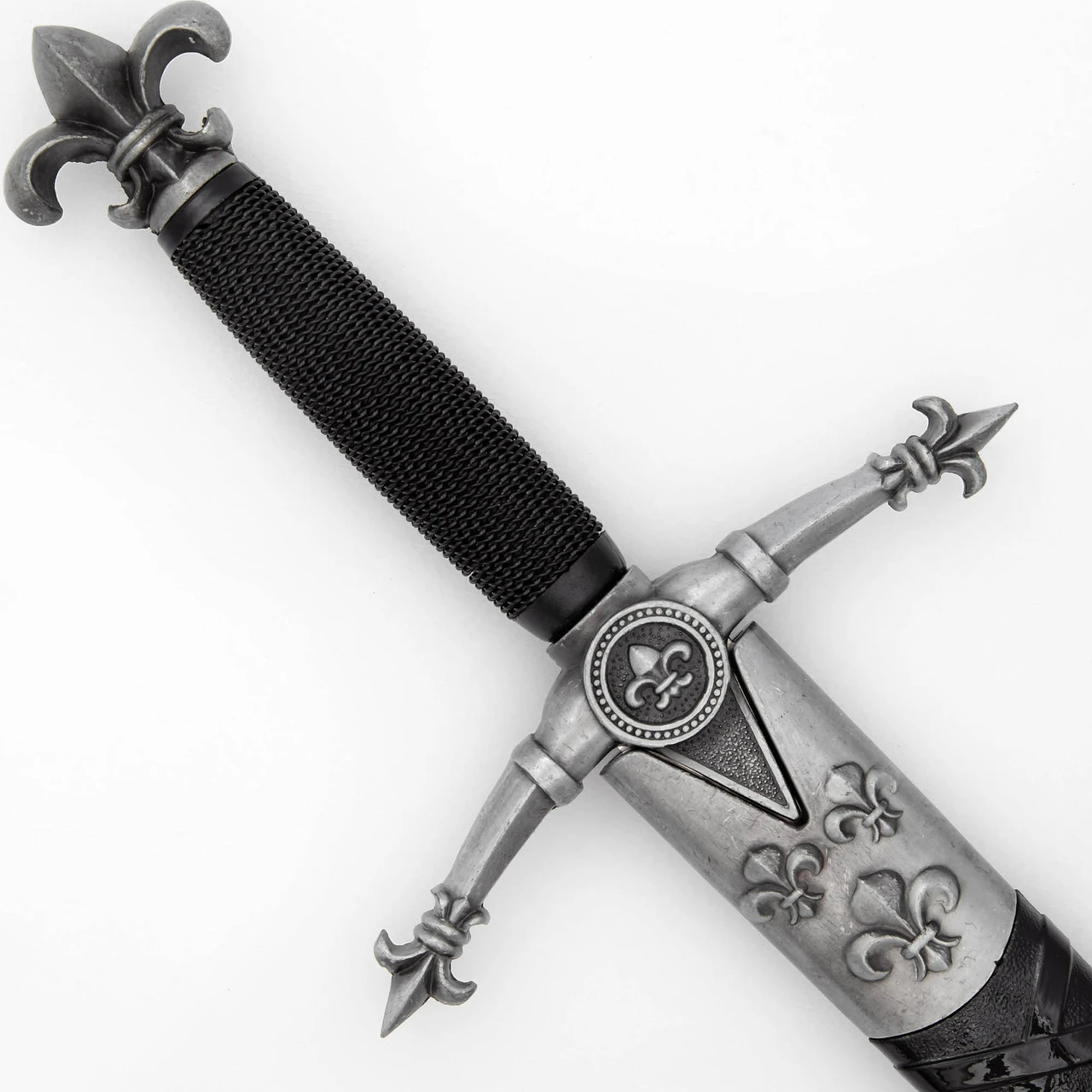Fleur De Lis French Medieval Dagger 3 Fleur De Lis French Medieval Dagger - Image 3