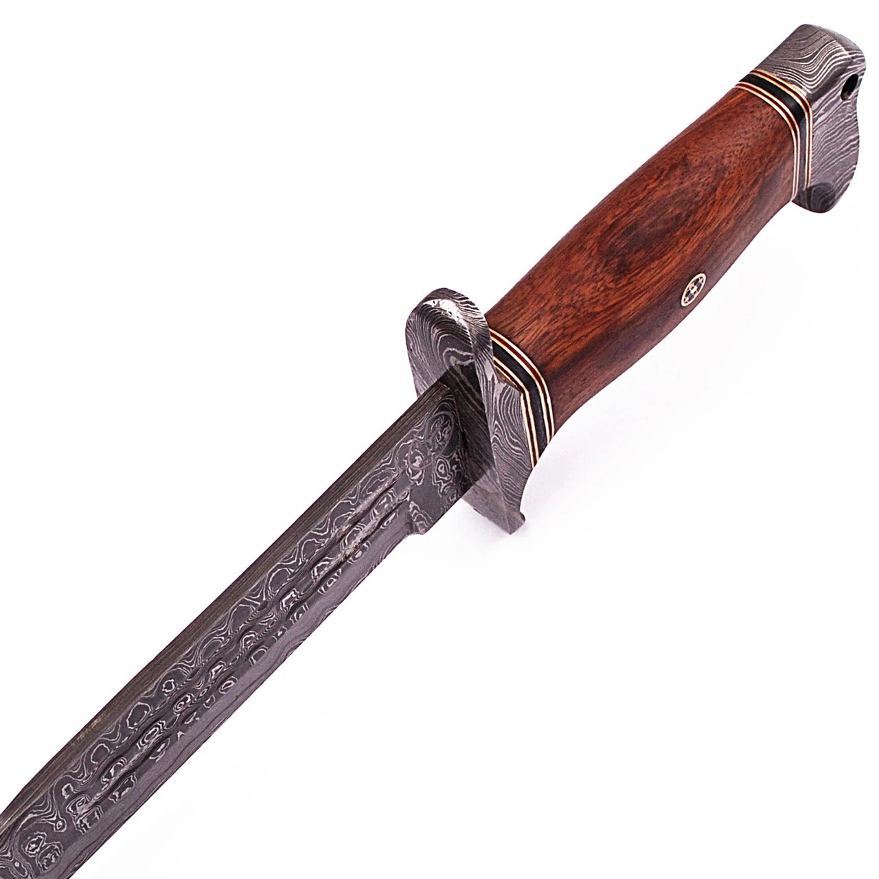 Hunt For Life Nightmare Howler Damascus Steel Hunting Knife 4 Hunt For Life Nightmare Howler Damascus Steel Hunting Knife - Image 4