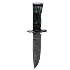 Right Hand Of Artemis Damascus Steel Fixed Blade Hunting Knife 9 Right Hand Of Artemis Damascus Steel Fixed Blade Hunting Knife -Daggers Store DHK2249 43722.1582370232