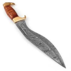 Nation Eradicator Damascus Steel Full Tang Kukri Knife 8 Nation Eradicator Damascus Steel Full Tang Kukri Knife -Daggers Store DHK2663 37900.1636406425