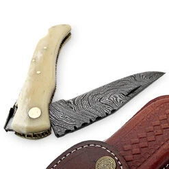 Damascus Steel Desert Caravan French Laguiole Knife 6 Damascus Steel Desert Caravan French Laguiole Knife -Daggers Store DM2027BON 53963.1564503908