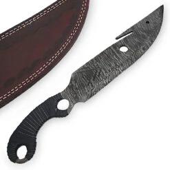 Sumatran Tiger Full Tang Damascus Steel Gut Hook Machete Hunting Knife 7 Sumatran Tiger Full Tang Damascus Steel Gut Hook Machete Hunting Knife -Daggers Store DM2075 26544.1603217574