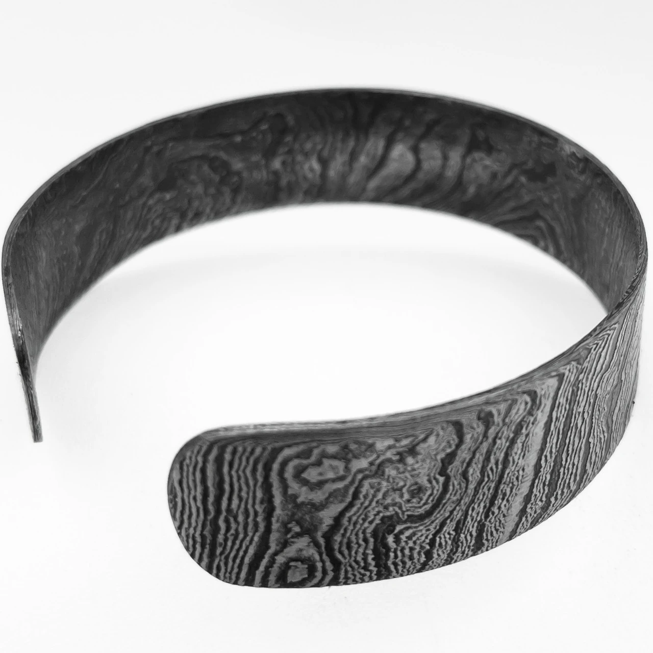 Metal Accent Unisex Universal Damascus Bracelet Cuff 1 Metal Accent Unisex Universal Damascus Bracelet Cuff