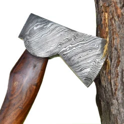 Vengeful Dwarf Hand Forged Damascus Steel Outdoor Axe 10 Vengeful Dwarf Hand Forged Damascus Steel Outdoor Axe -Daggers Store DMX2241. 90409.1618612378