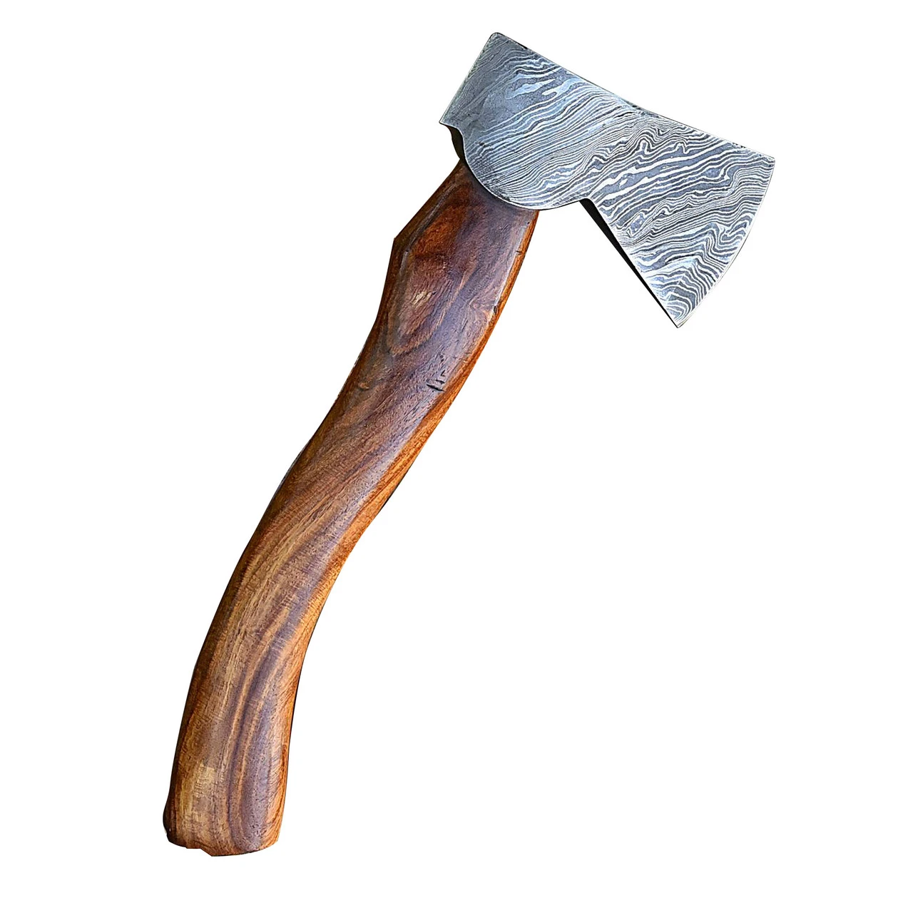 Vengeful Dwarf Hand Forged Damascus Steel Outdoor Axe 3 Vengeful Dwarf Hand Forged Damascus Steel Outdoor Axe - Image 3
