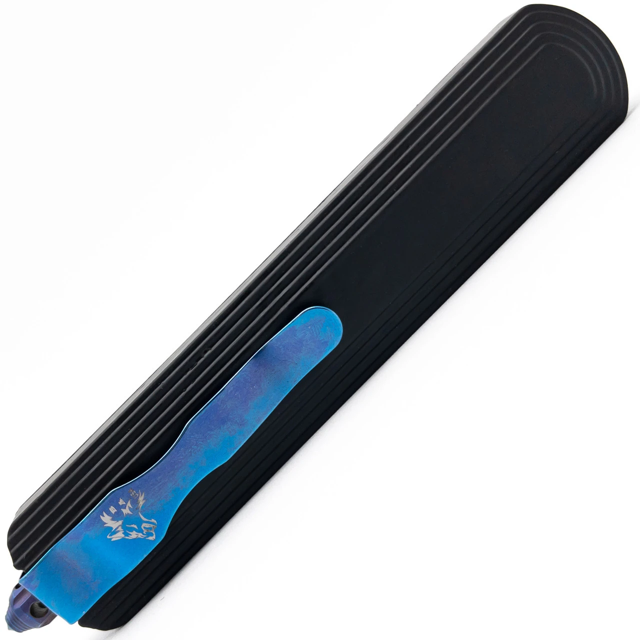 Permanent Rain Damascus Steel Automatic Out The Front Knife 2 Permanent Rain Damascus Steel Automatic Out The Front Knife - Image 2