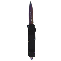 Toxic Traits Titanium Spear Point Compact Automatic OTF Knife -Daggers Store DS71 49461.1607016268