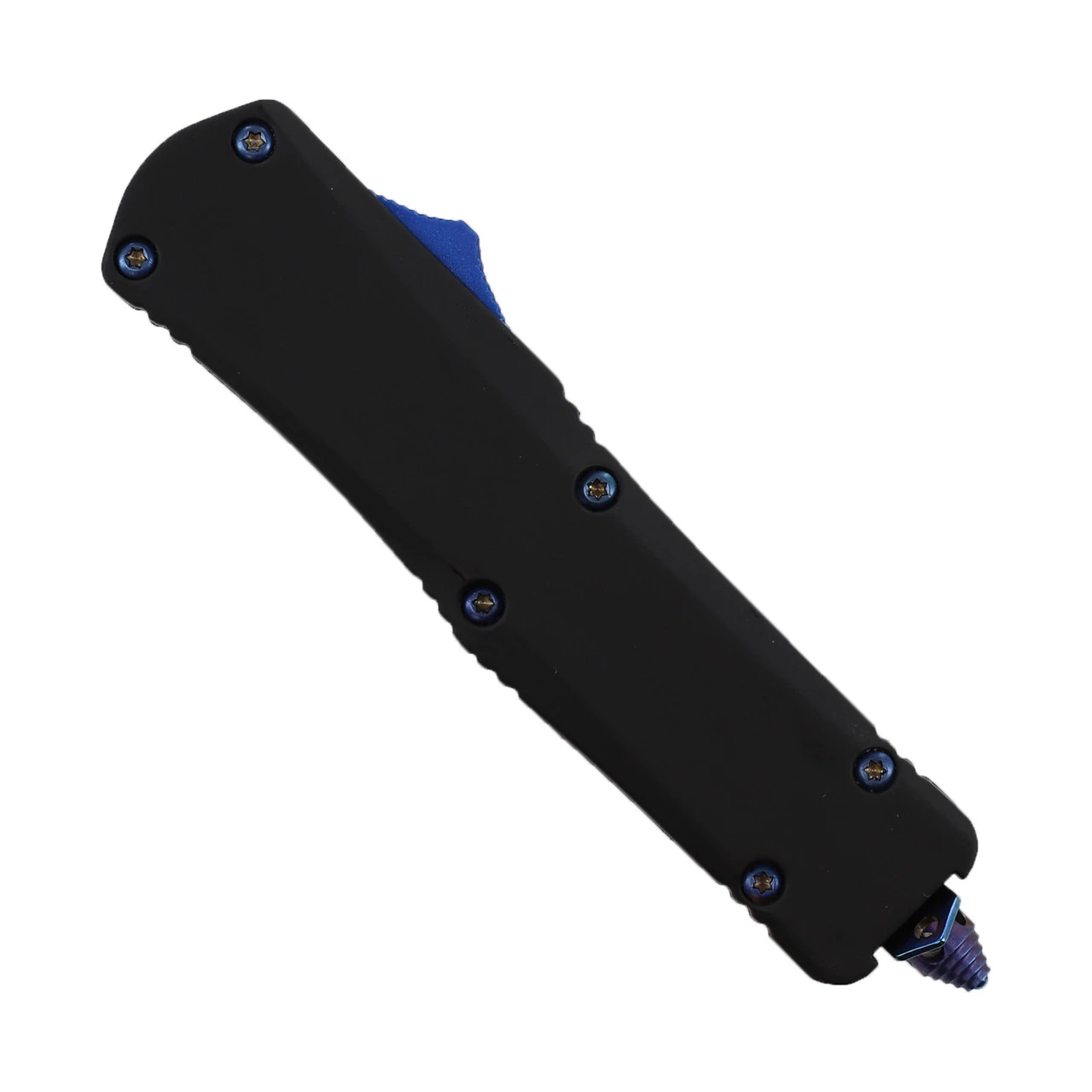 Dominatrix Miniature Automatic Damascus Steel OTF Knife 2 Dominatrix Miniature Automatic Damascus Steel OTF Knife - Image 2