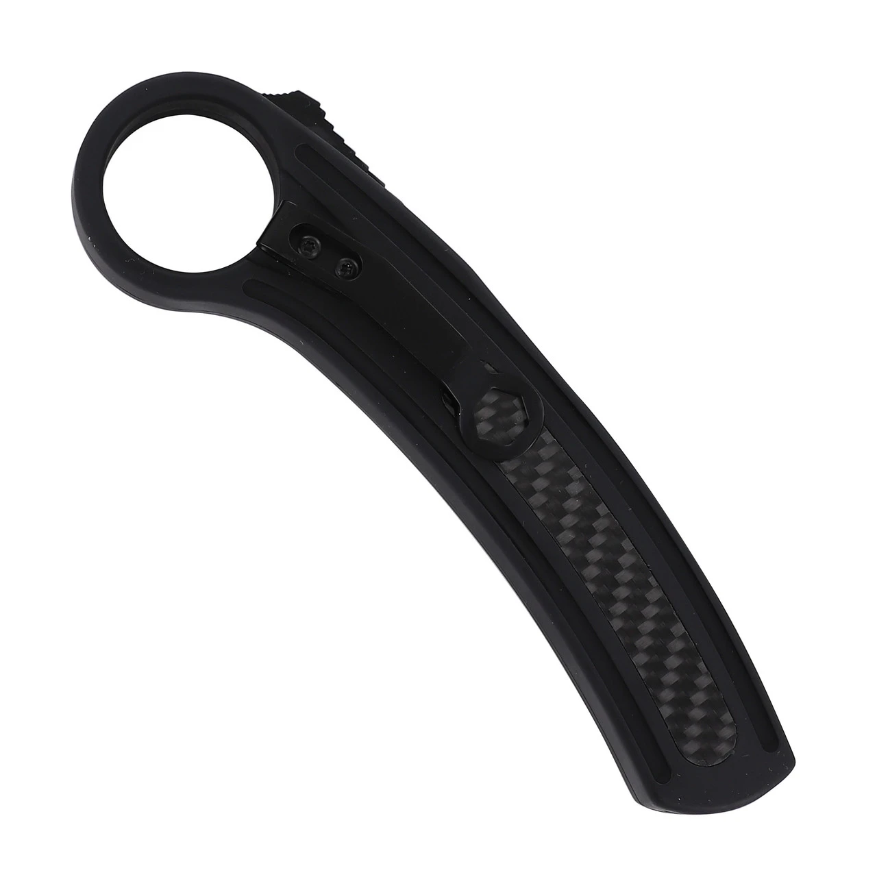 Devil’s Dance Karambit Style Damascus Steel Automatic Dual Action OTF Knife 2 Devil’s Dance Karambit Style Damascus Steel Automatic Dual Action OTF Knife - Image 2