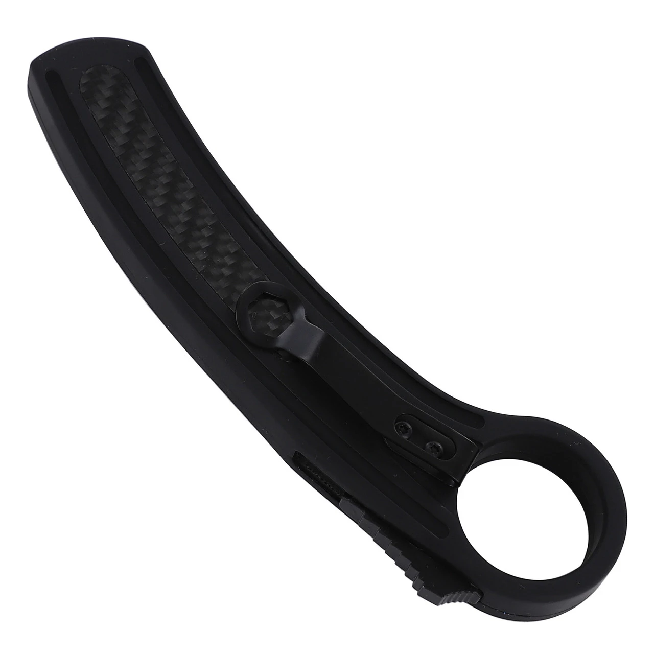 Devil’s Dance Karambit Style Damascus Steel Automatic Dual Action OTF Knife 4 Devil’s Dance Karambit Style Damascus Steel Automatic Dual Action OTF Knife - Image 4