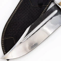 Great Outback Large Carbon Steel Collectible Bowie Hunting Knife W/ Sheath 11 Great Outback Large Carbon Steel Collectible Bowie Hunting Knife W/ Sheath -Daggers Store FB001 63014.1680623436