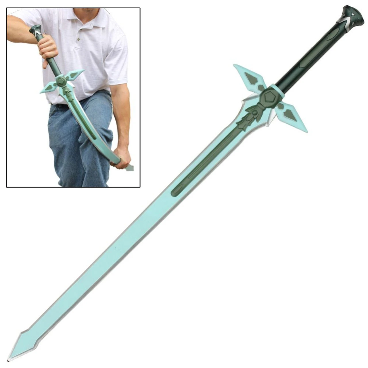 Kiritos Dark Repulser SAO Foam Cosplay Sword 2 Kiritos Dark Repulser SAO Foam Cosplay Sword - Image 2