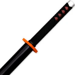 Tanjiro Kamado Polyurethane Foam Nichirin Katana Anime Replica Cosplay Prop Sword | Flame Hand Guard 8 Tanjiro Kamado Polyurethane Foam Nichirin Katana Anime Replica Cosplay Prop Sword | Flame Hand Guard -Daggers Store FM2934 10266.1683747323