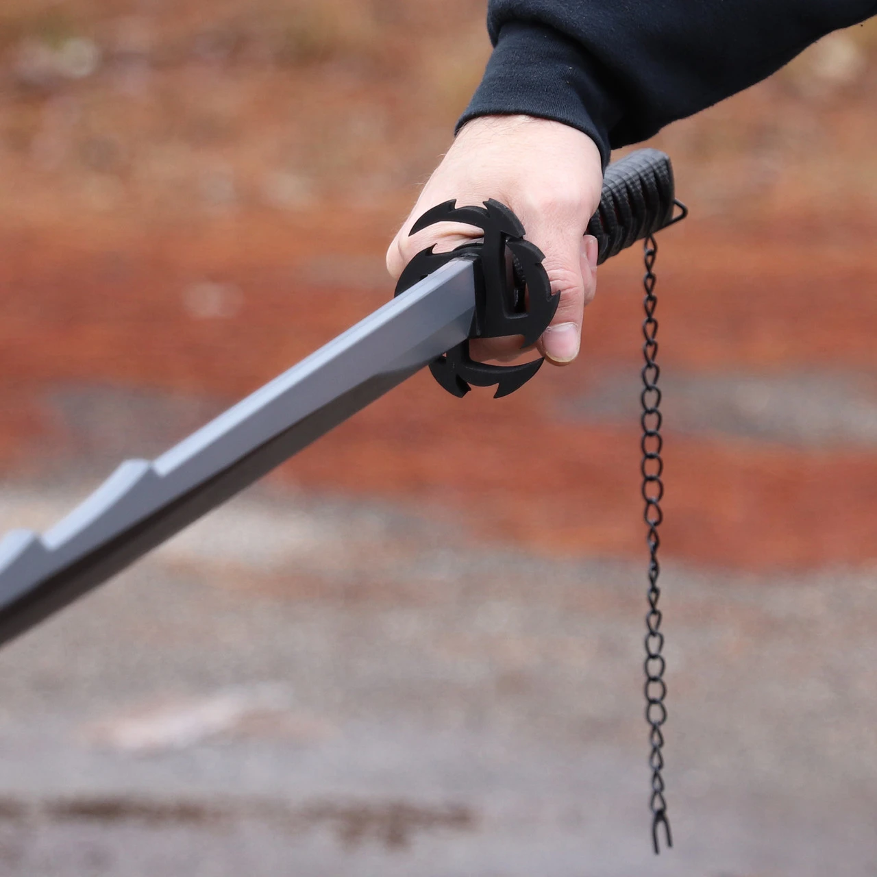 Black Moon Slicer Replica Manga Anime Polyurethane Foam Cosplay Katana Sword 5 Black Moon Slicer Replica Manga Anime Polyurethane Foam Cosplay Katana Sword - Image 5