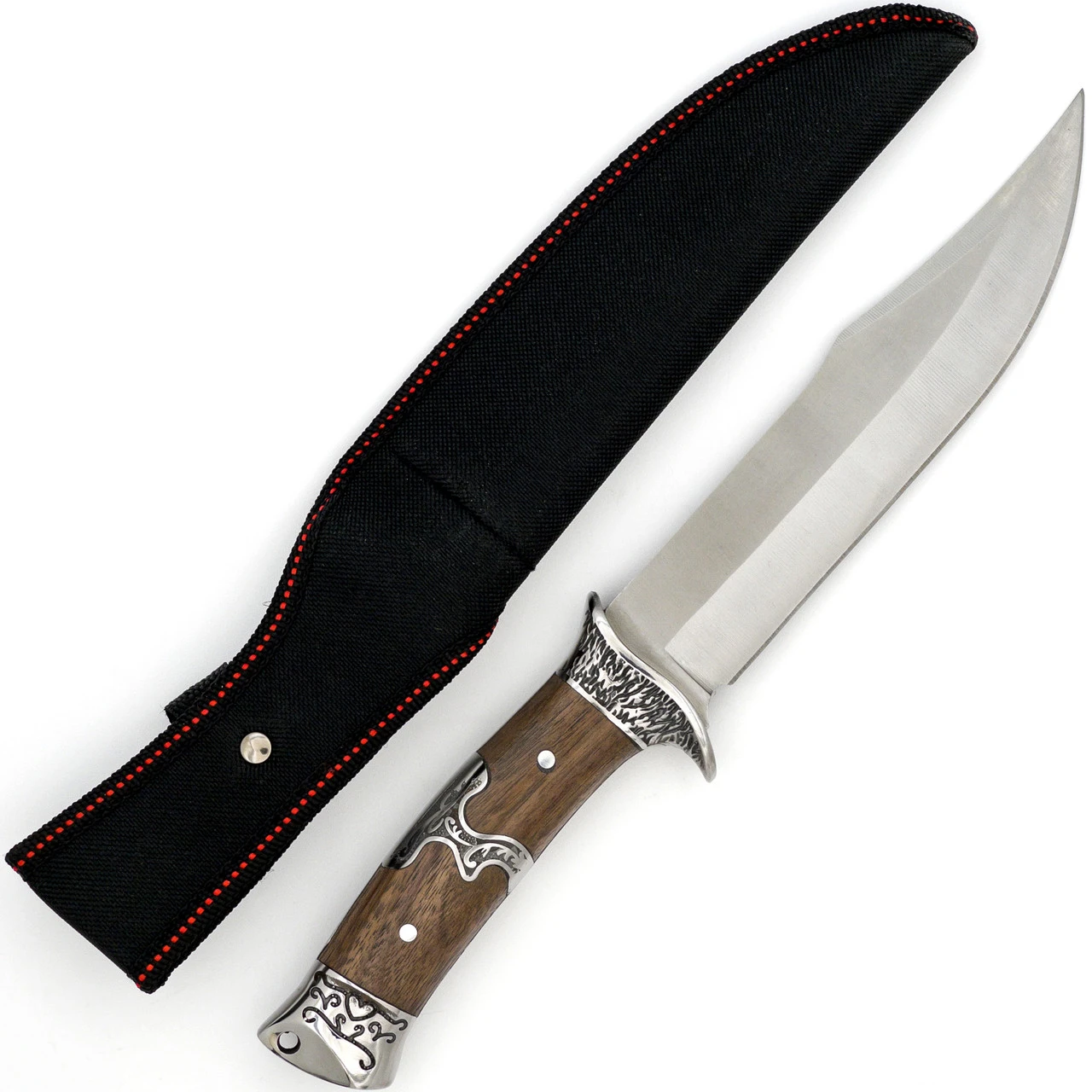 Love Of The Hunt Clip Point Rosewood Outdoor Hunting Knife 2 Love Of The Hunt Clip Point Rosewood Outdoor Hunting Knife - Image 2