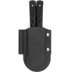 Black Butterfly Balisong Knife With Hard ABS Sheath | Tanto Point Blade | Damascus Steel 11 Black Butterfly Balisong Knife With Hard ABS Sheath | Tanto Point Blade | Damascus Steel -Daggers Store GBS47 90344.1691421665