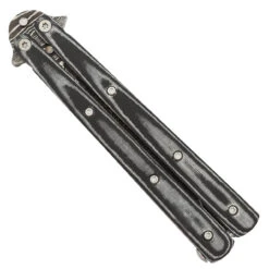 Micarta Simple Butterfly Black Knife | Damascus Steel Blade | Drop Point 7 Micarta Simple Butterfly Black Knife | Damascus Steel Blade | Drop Point -Daggers Store GBS50 D1 05 14431.1691433816