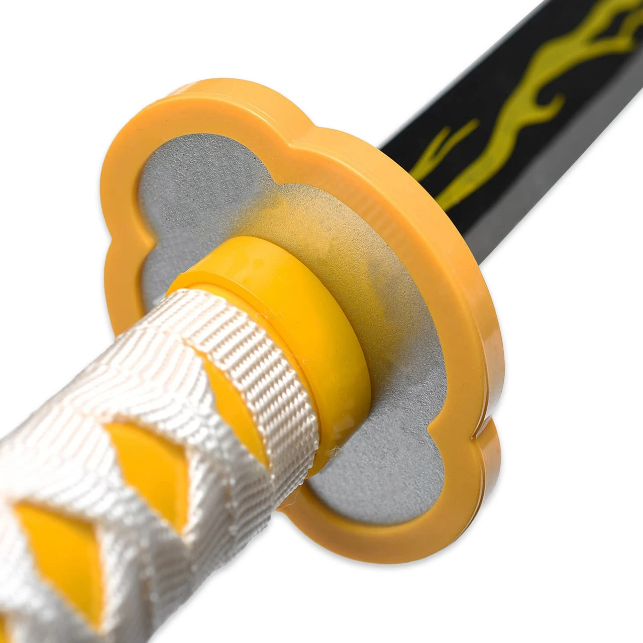 Art Of Thunder Yellow Nichirin Katana | Kimetsu No Yaiba Agatsuma Zenitsu Replica Polyurethane Foam Sword 2 Art Of Thunder Yellow Nichirin Katana | Kimetsu No Yaiba Agatsuma Zenitsu Replica Polyurethane Foam Sword - Image 2