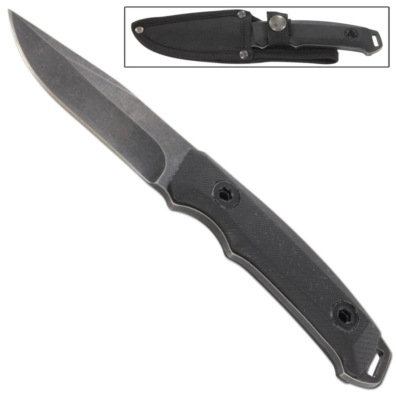 Death Dealer Fixed Blade Outdoor Knife 2 Death Dealer Fixed Blade Outdoor Knife - Image 2