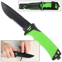 Hard Break Tactical Outdoor Camping Knife 7 Hard Break Tactical Outdoor Camping Knife -Daggers Store HK1619GN 57624.1564503030