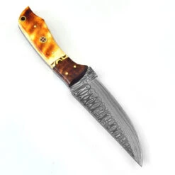 Abandoned Pyre Fixed Blade Damascus Hunt For Life Outdoor Hunting Knife -Daggers Store HKD2700 11361.1646059268