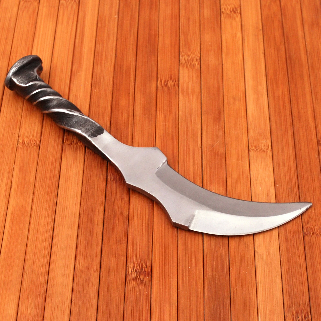 Locomotive Reaper Hand Forged Railroad Spike Knife 6 Locomotive Reaper Hand Forged Railroad Spike Knife - Image 6