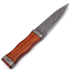 Radicals Prophecy Spear Point Hunting Knife Contoured Wooden Handle Sheath Included 7 Radicals Prophecy Spear Point Hunting Knife Contoured Wooden Handle Sheath Included -Daggers Store HKP2303 44881.1595349031